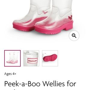American Girl Rain boots